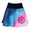 Půlkolová sukně - do nápletu - mandala