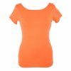 Tričko - neonově oranžové