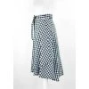 Zavinovací sukně - tm.modrobílý kanafas - velká kostka 3