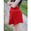 Sportovní sukně - červená 2