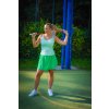 Sportovní sukně - jasně zelená 2