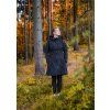 Black Mountain Softshellový kabát - áčkový - černý – fotografie 3