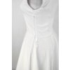 Kolové šaty - bílé s tylem 6