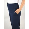 Kalhoty - tmavě modré - prodloužená délka