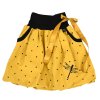 Dětská sukně - černá vážka