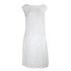 Áčkové šaty - bílá madeira II.