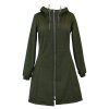Black Mountain Softshellový kabát s beránkem - áčkový - khaki – hlavní pohled