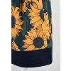 Pasová sukně - slunečnice