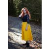 Zavinovací sukně - žlutá 4
