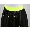 Kolová sukně - guma - neonové kapky 2