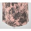 Pouzdrová sukně - růžové květy 2