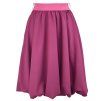 Půlkolová sukně - balonová - světle fuchsiová