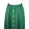 Sukně s knoflíky - zelená 2