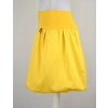 Balónová sukně - žlutá 2