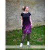 Black Mountain Šaty oversized - krátký rukáv - černé – fotografie 8