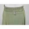 Kalhotová sukně - olivová