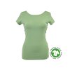 Tričko - zelenkavé - GOTS