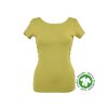 Tričko - pistáciové - GOTS