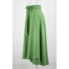 Zavinovací sukně - zelená 4