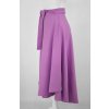 Zavinovací sukně - fialková 3