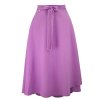 Zavinovací sukně - fialková 2