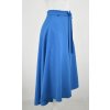 Zavinovací sukně - královsky modrá 4