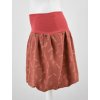 Balonová sukně - terakotová 3
