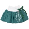 Dětská sukně - zelená - sítotisk