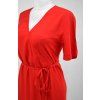 Zavinovací šaty - červené 2