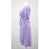 Zavinovací šaty - levandulové 3