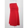 Áčková sukně s kapsou - červená 3