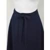 Zavinovací sukně - kratší - temně modrá