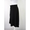 Zavinovací sukně - kratší - černá 2
