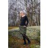 Black Mountain Softshellová áčková sukně - černá – fotografie 6