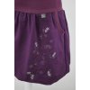 Balonová sukně - fialová a kvítí II.JAKOST