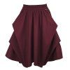 Sukně DUBAJ - bordó - s podšívkou 3
