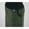 Pouzdrová sukně - manšestrová - zelená 3