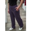Kalhoty silnější - fialové - prodloužená délka