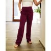 Kalhoty silnější - bordó - prodloužená délka 5