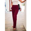 Kalhoty - bordó - prodloužená délka 2