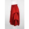 Sukně DUBAJ - červená - s podšívkou 2
