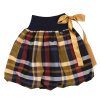 Dětská sukně - podzimní kostka