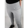Kalhoty úzké - světle šedé 7