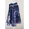 Kolová sukně - guma - moudrá sova 3