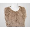Vesta - kožíšek - oříšková
