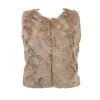Vesta - kožíšek - oříšková