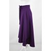Zavinovací sukně - fialová
