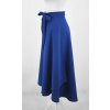 Zavinovací sukně - kobaltová