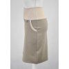 Pouzdrová sukně - béžová 3