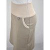 Pouzdrová sukně - béžová 2